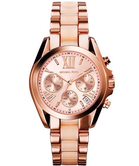 michael kors rose goud horloge mk5503|Michael Kors Bradshaw Oversize Chronograph Ladies Watch .